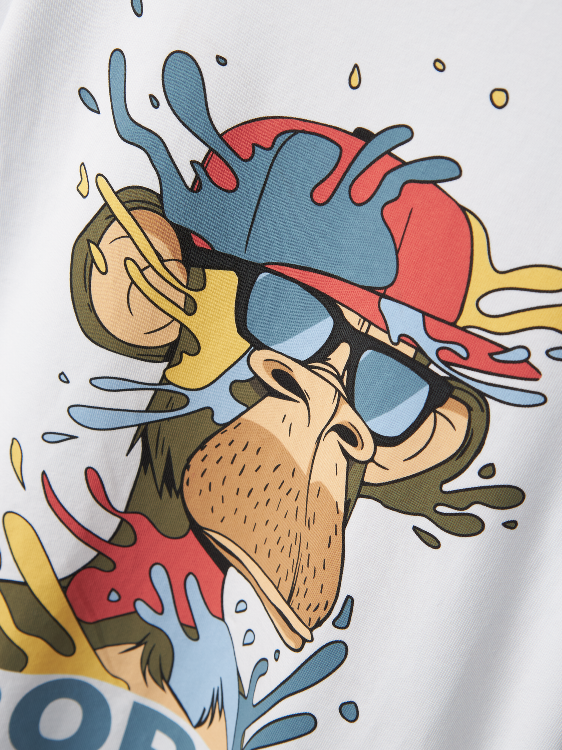 NKMATTIS T-Shirts & Tops - Bright White